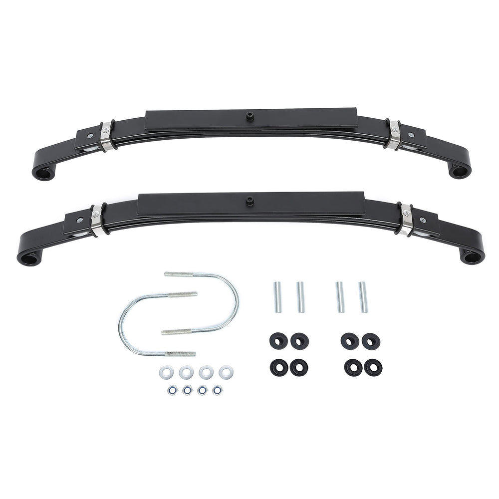 Includes mounting hardware for quick ECOTRIC rear spring installation
