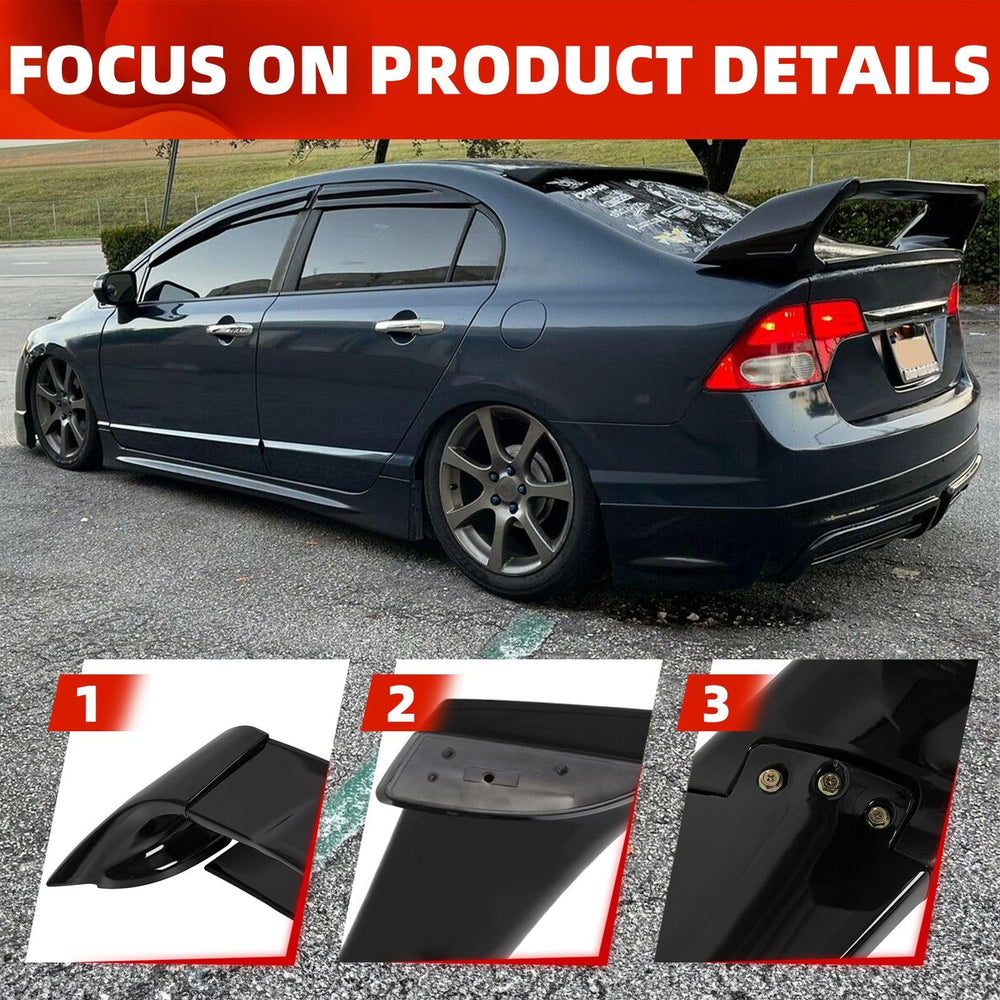 ECOTRIC includes all hardware for DIY installation on Civic.
