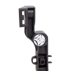 ECOTRIC headlight bracket installed on a Dodge Ram improves visibility