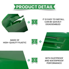 ECOTRIC hood appearance upgrade enhances the mower's overall look.