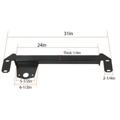 ECOTRIC stabilizer bar hardware and installation instructions included