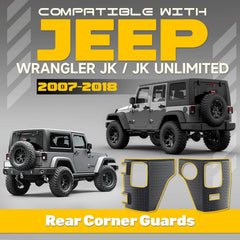 ECOTRIC jeep wrangler rear guard installation shows quick, secure fit for off-road ruggedness