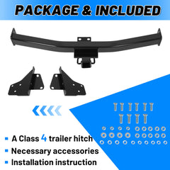 Towing heavy gear or camping equipment with ECOTRIC hitch.