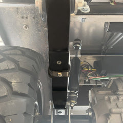 Two-spring package with mounting hardware ready to install