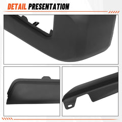 ECOTRIC rear bumper end cap mounting area with protective edge