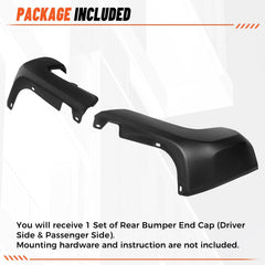 ECOTRIC rear bumper end cap no sensor hole for 2016-2023 Tacoma