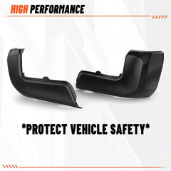ECOTRIC rear bumper end cap snap-in design close-up for easy installation