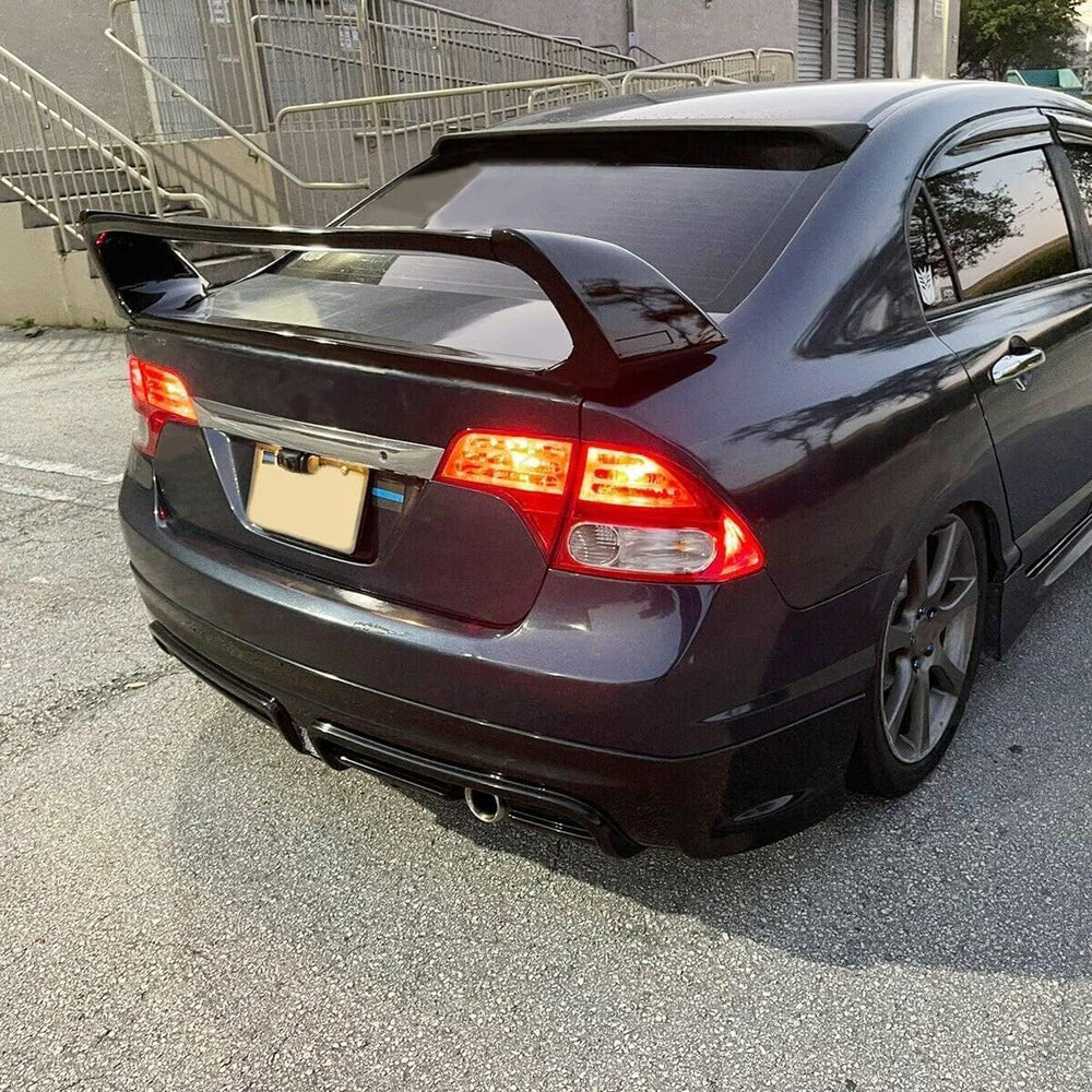 ECOTRIC replacement spoiler wing for damaged trunk on Civic.