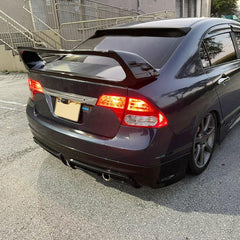 ECOTRIC replacement spoiler wing for damaged trunk on Civic.