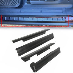 ECOTRIC Rocker Panel Guard front-left installed protects against debris