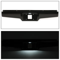 ECOTRIC installation view demonstrating removal of rear step bumper