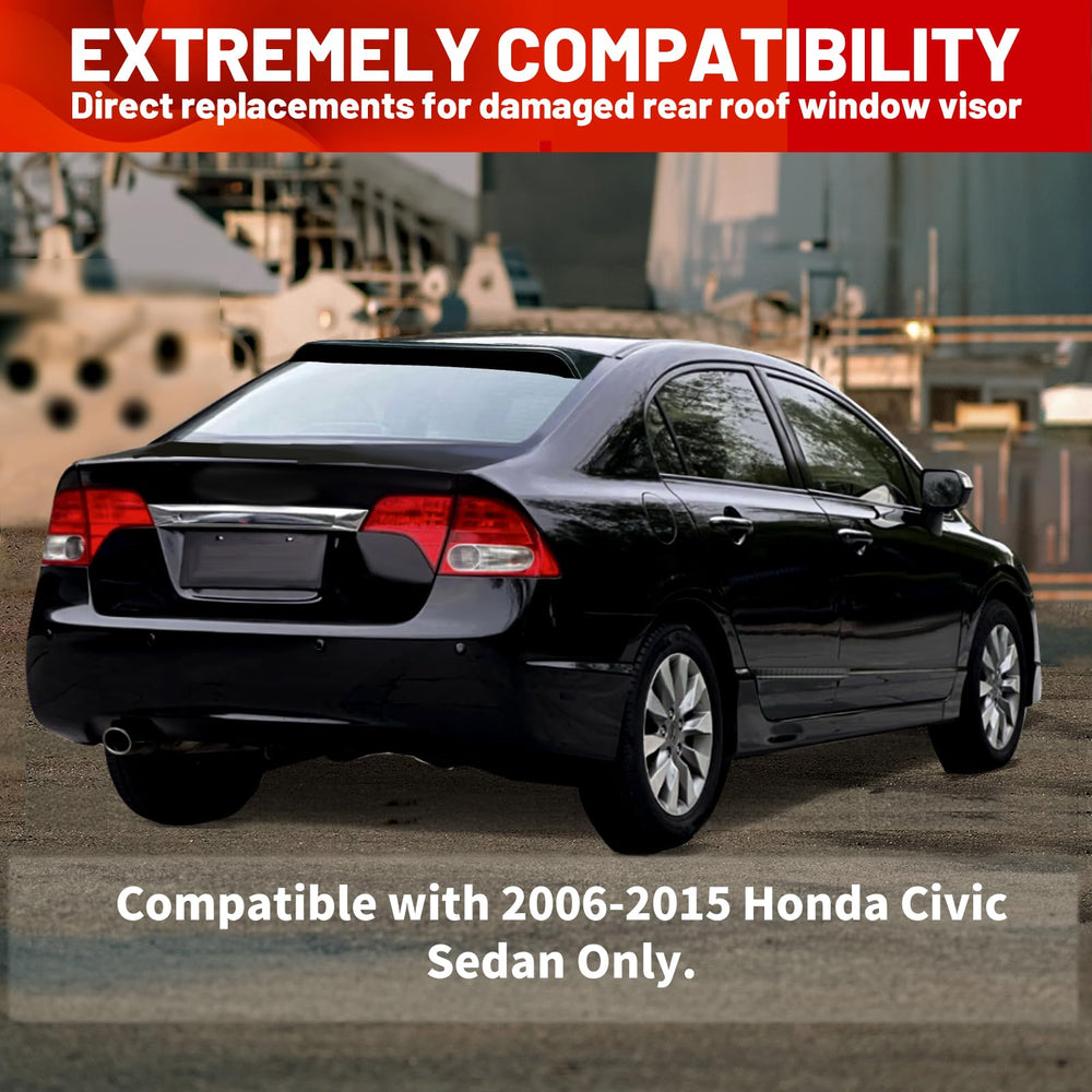 ECOTRIC black ABS rear visor blends durability with sleek finish.