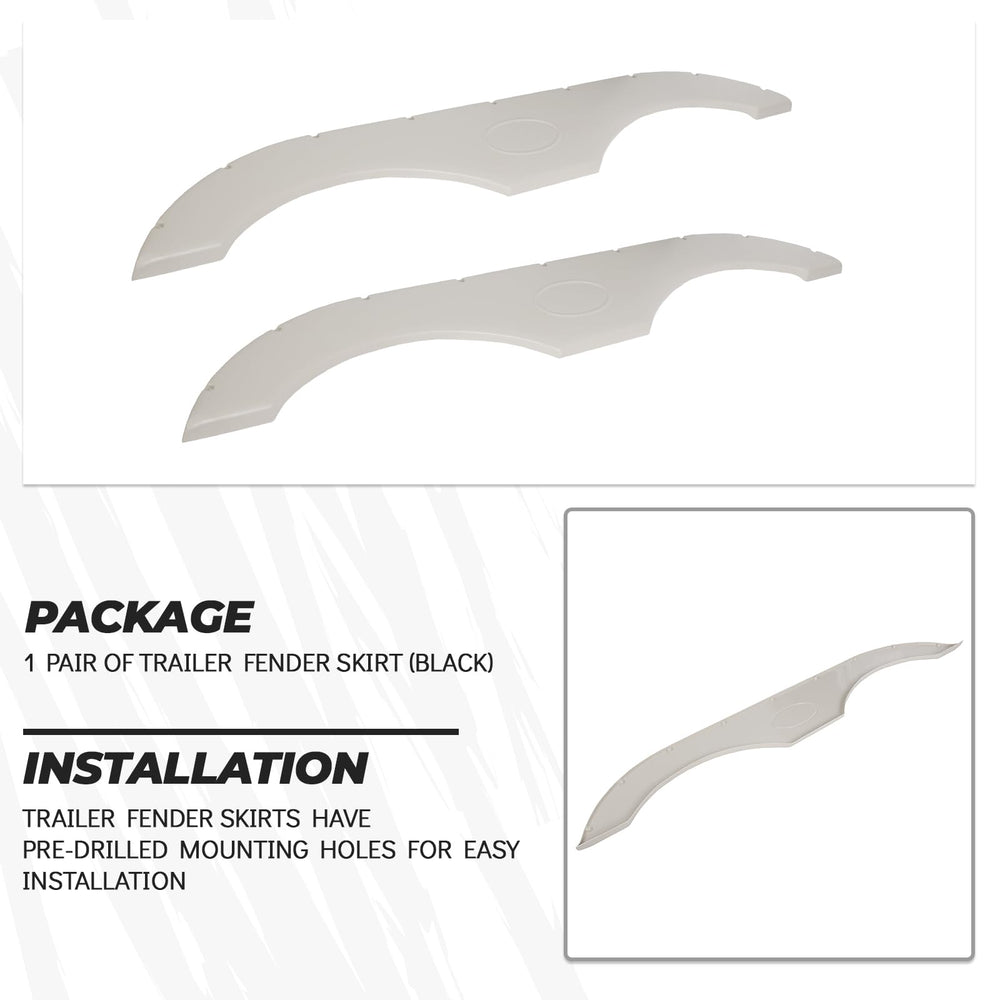 ECOTRIC RV fender skirt UV protection helps resist cracking and fading.