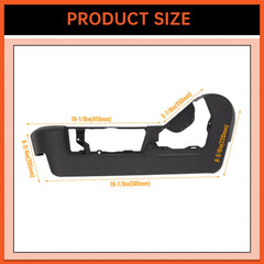ECOTRIC seat trim panel with mounting hardware for easy upgrade