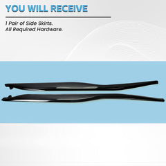 ECOTRIC bolt-on installation with pre-drilled holes for easier mounting.