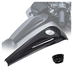 ECOTRIC smooth dash console on Harley Touring for a seamless, factory-like appearance.
