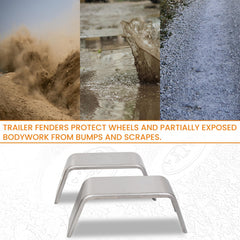 ECOTRIC square fender design reduces debris impact during transport