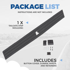 ECOTRIC tailgate edge protection molding showcases rugged look on F-150