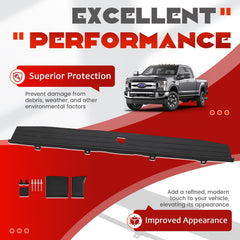 ECOTRIC tailgate molding cap installation hardware included simplifies on-truck fitment.