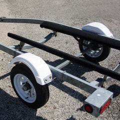 ECOTRIC trailer fender 300 lbs capacity supports secure top step use