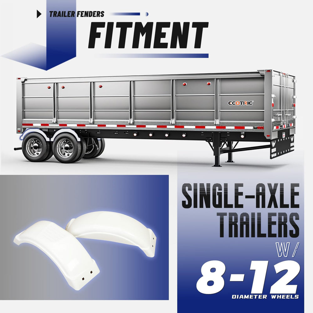 ECOTRIC trailer fender top-step demonstrates integrated step for easier access