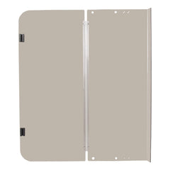 ECOTRIC weatherproof seal reduces wind noise and keeps the cabin calmer