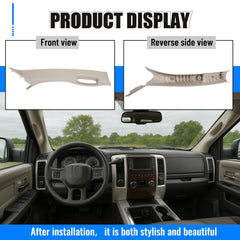 ECOTRIC windshield post trim integration with Dodge Ram cabin