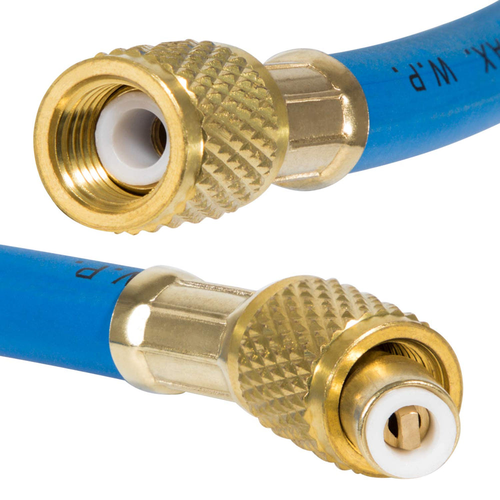 12mm banjo test port for quick pressure checks in the fuel system.