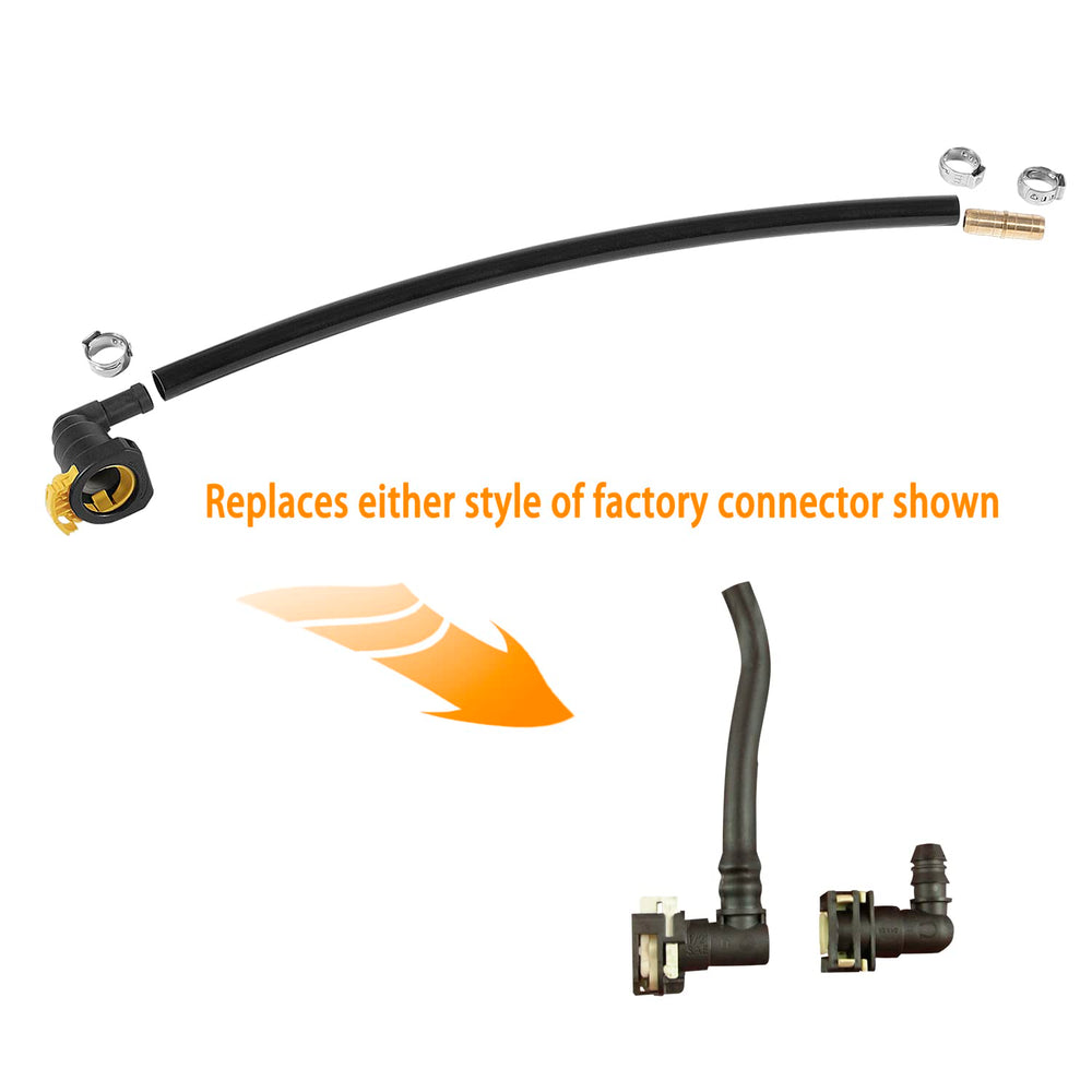 E-cowlboy 90-degree connector showing routing flexibility in tight spaces.