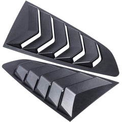 All-weather louvers maintain secure fit during daily driving