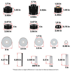 E-cowlboy lock nuts offer stable clamping under ride conditions