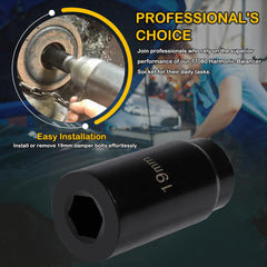 E-cowlboy harmonic balancer socket helps break loose stubborn crank bolts