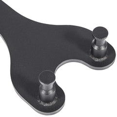 E-cowlboy cam pulley holder pivots to fit various gear styles