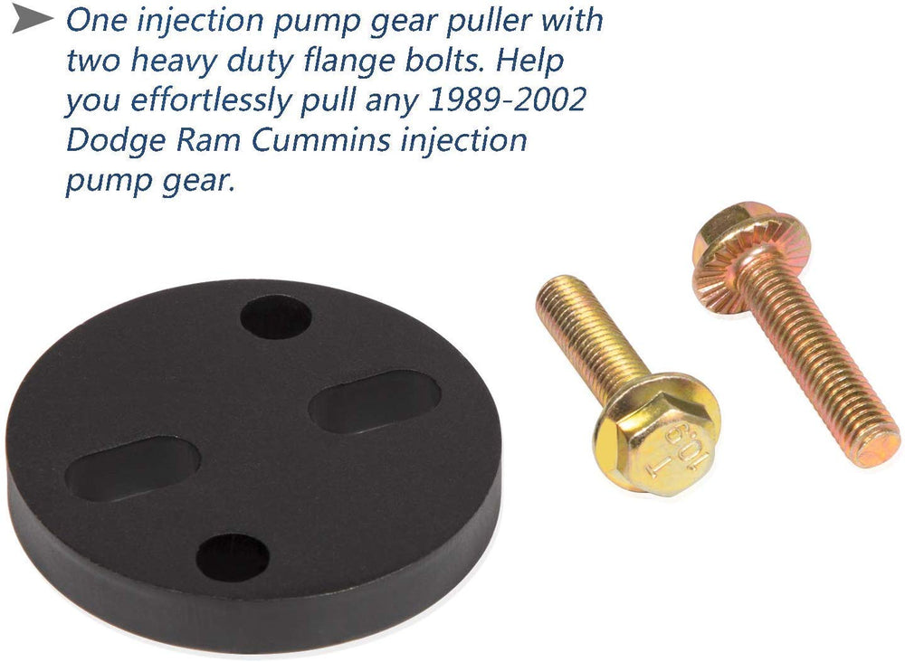 E-cowlboy Cummins B-series barring tool keeps rotation smooth during service.