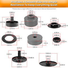E-cowlboy cup seals help seal the mounting cups securely