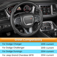 E-cowlboy dodge charger challenger cabin detail showcases premium interior accents