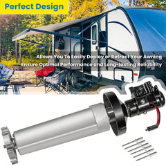 E-cowlboy Dometic 9100 5-inch wire lead supports easy wiring and setup
