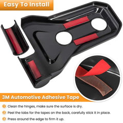 E-cowlboy door hinge cover hides scratches, boosting exterior aesthetics.