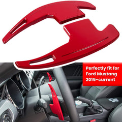 E-cowlboy red paddle side view improves grip and style.