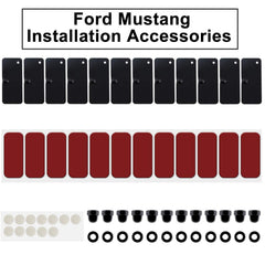 Ecowlboy fitment for Ford Mustang louvers demonstrates model compatibility.