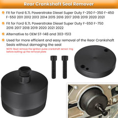 E-cowlboy front-ring adapter detail for 2011-2019 seals