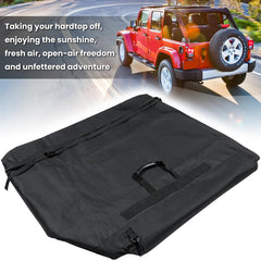 Vertical mounting straps keep panels organized without sacrificing cargo space