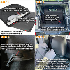 Weather-ready, durable design protects panels during adventures