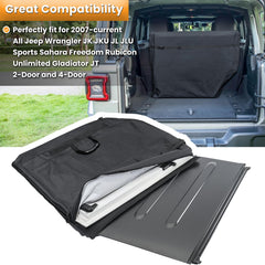 Interior of E-cowlboy bag with soft lining and panel slots for safe storage
