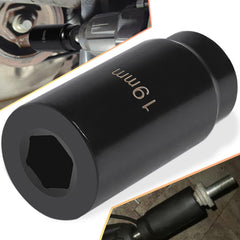 E-cowlboy harmonic balancer socket 19mm hex-pulley engagement improves bolt grip