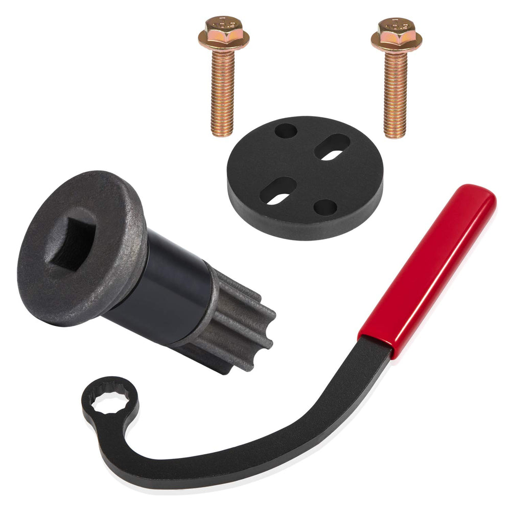 E-cowlboy injection pump gear puller for Cummins engines, enabling quick gear removal.