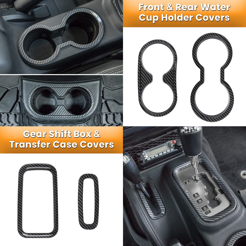 E-cowlboy air vent trim provides durable, UV-resistant accent for Wrangler JK interiors.