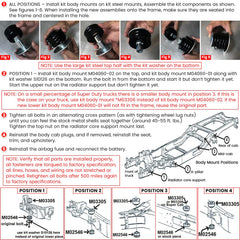 Installation-ready KF04060BK kit for easy DIY swap on Ford Super Duty
