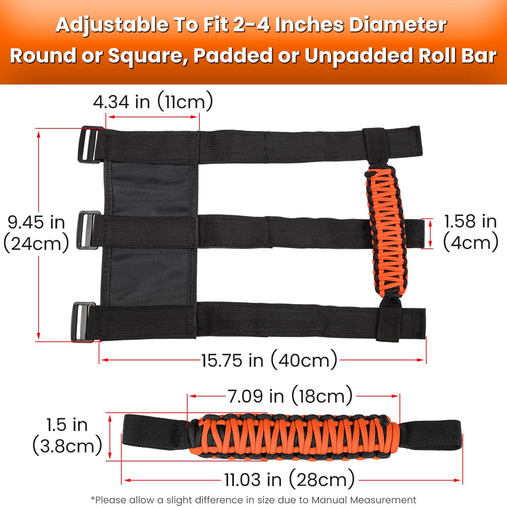 Tool-free installation on most Jeeps and UTVs.
