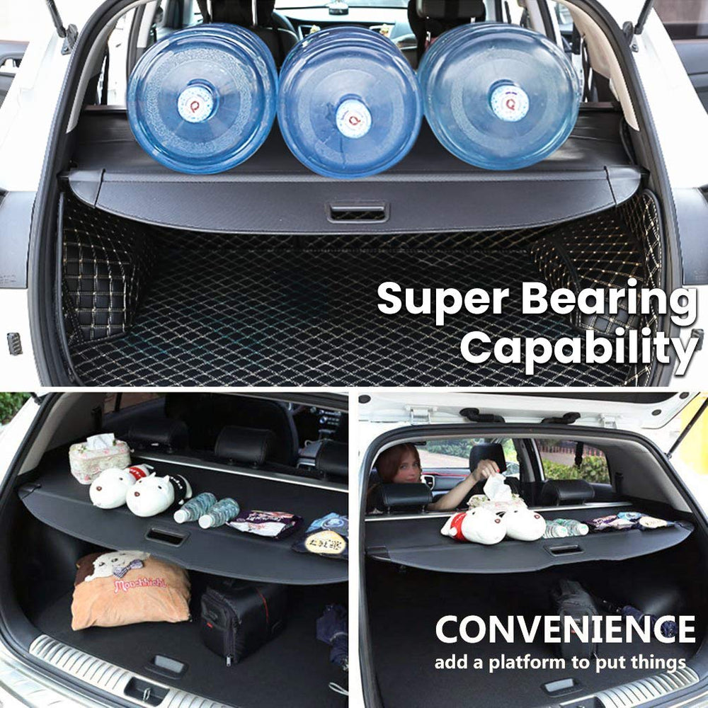 Ecowlboy trunk cover's soft damping ends reduce noise and protect your Rogue finish.